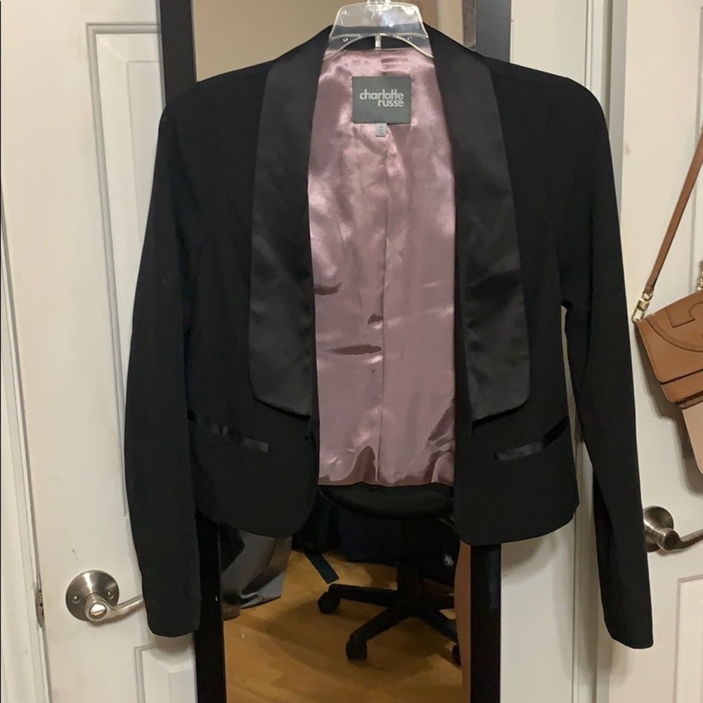 Black Charlotte Russe Blazer